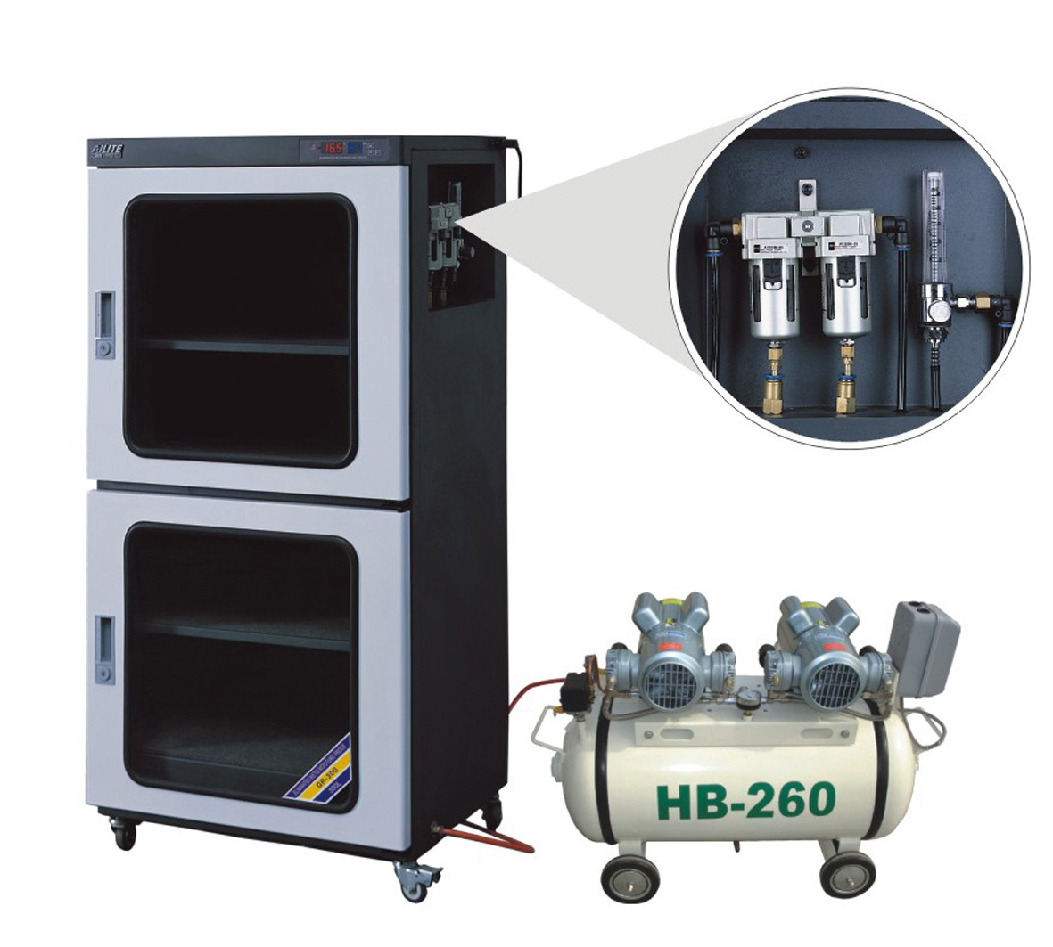 氮气防潮箱NMT-300（5-60%）